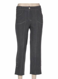Pantacourt taille basse taille basse gris QUATTRO femme