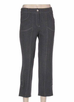 Pantacourt taille basse taille basse gris QUATTRO femme