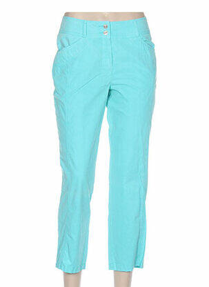 Pantacourt taille basse taille basse bleu QUATTRO femme