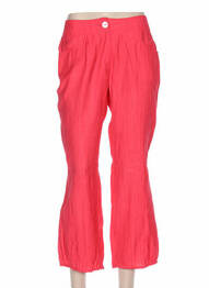 Pantacourt taille basse taille basse rouge QUATTRO femme