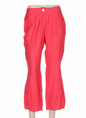 Pantacourt taille basse taille basse rouge QUATTRO femme