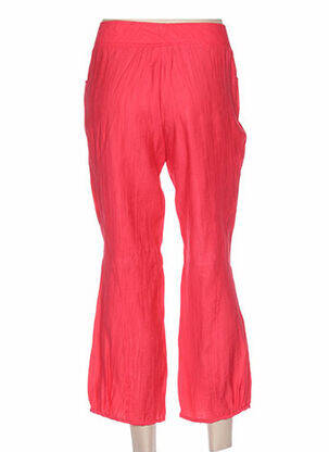 Pantacourt taille basse taille basse rouge QUATTRO femme