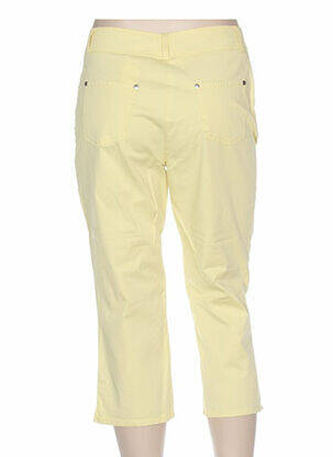 Pantacourt taille basse taille basse jaune QUATTRO femme