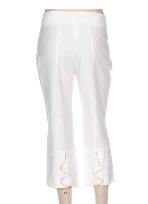 Pantacourt blanc QUATTRO pour femme