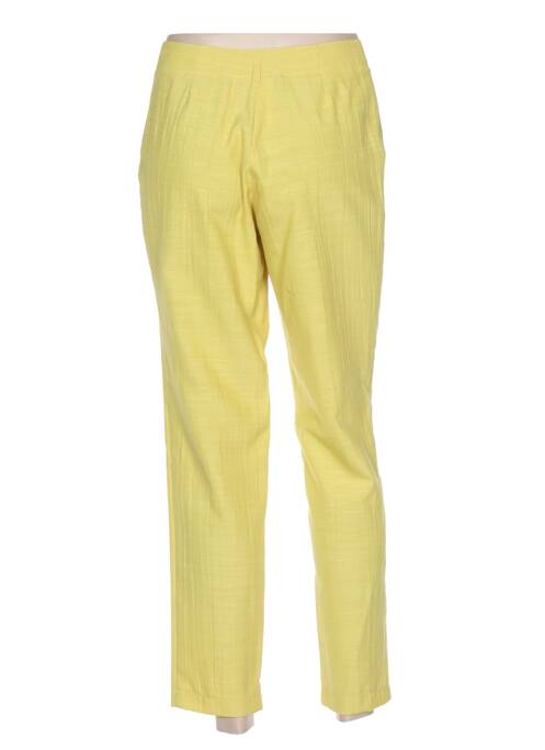 Pantalon 7/8 jaune QUATTRO pour femme