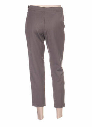 Pantacourt taille haute taille haute marron QUATTRO femme