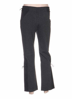 Pantacourt coupe droite taille normale gris QUATTRO femme