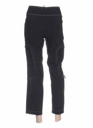Pantacourt coupe droite taille normale noir QUATTRO femme