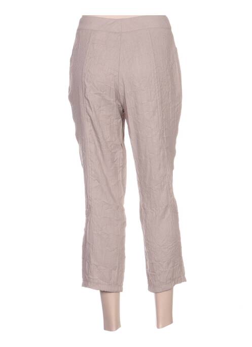 Pantacourt beige QUATTRO pour femme