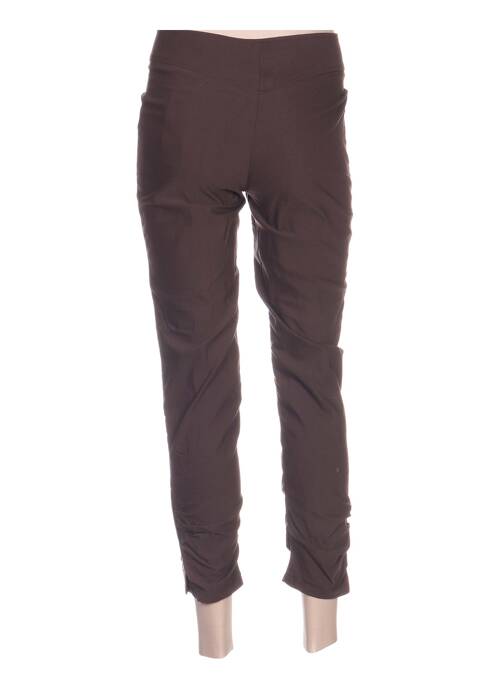 Pantacourt marron QUATTRO pour femme