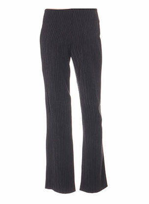Pantalon coupe droite taille basse gris QUATTRO femme