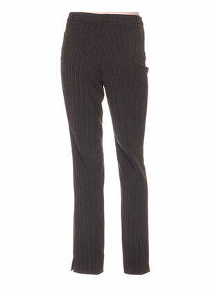 Pantalon coupe droite marron QUATTRO femme