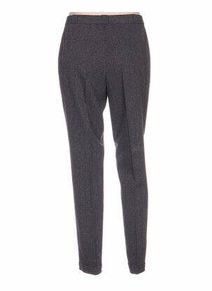 Pantalon coupe droite taille basse gris QUATTRO femme