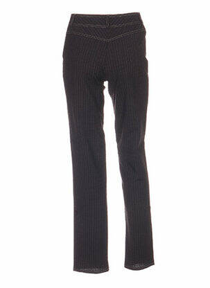 Pantalon coupe droite taille basse marron QUATTRO femme