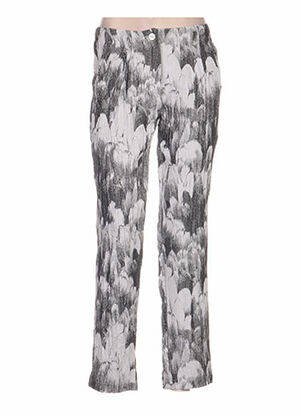 Pantalon coupe droite taille basse noir QUATTRO femme