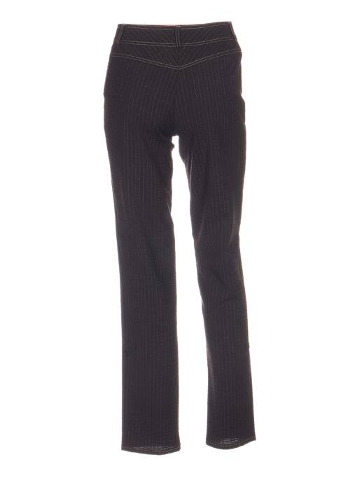 Pantalon coupe droite taille basse marron QUATTRO femme
