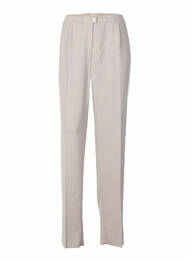 Pantalon poches taille haute beige KARTING femme