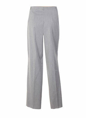 Pantalon coupe droite taille haute gris CHRISTIAN MARRY femme