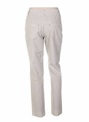 Pantalon coupe droite taille normale gris QUATTRO femme