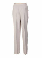 Pantalon droit beige KARTING pour femme seconde vue