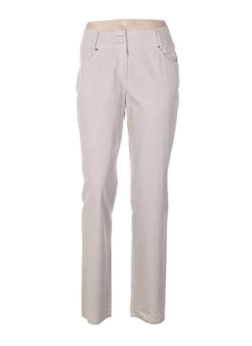 Pantalon gris QUATTRO pour femme