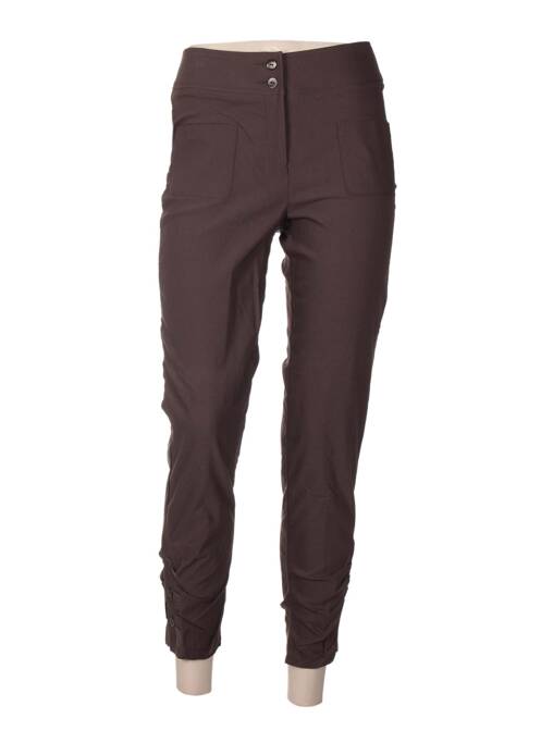 Pantalon marron QUATTRO pour femme