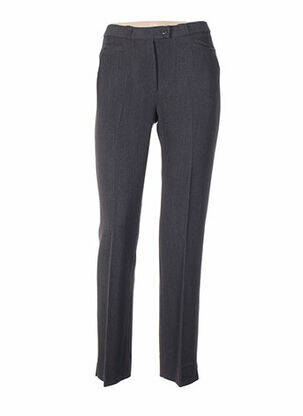 Pantalon poches taille haute gris QUATTRO femme