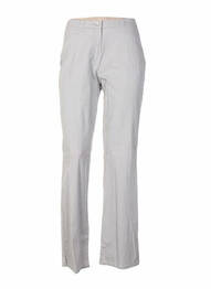 Pantalon coupe droite gris QUATTRO femme