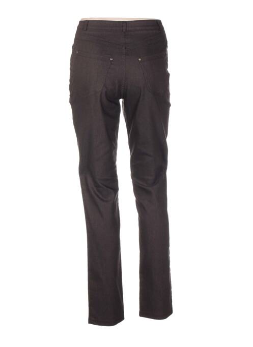 Pantalon poches taille haute marron QUATTRO femme