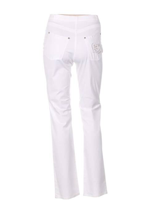 Pantalon droit beige QUATTRO pour femme