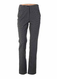 Pantalon poches taille haute gris QUATTRO femme