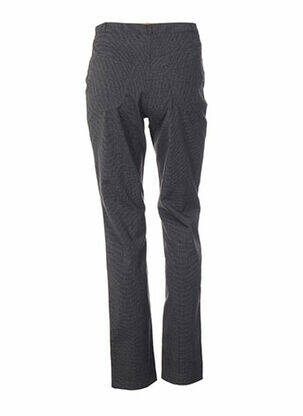 Pantalon taille haute taille haute gris QUATTRO femme