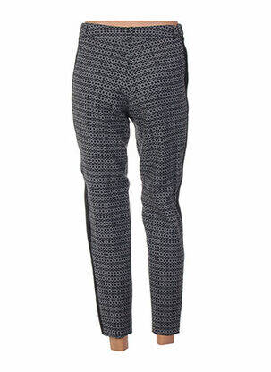 Pantacourt taille haute taille haute gris QUATTRO femme