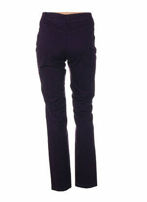 Pantalon poches taille haute violet QUATTRO femme
