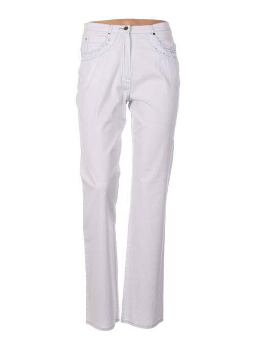Pantalon gris QUATTRO pour femme