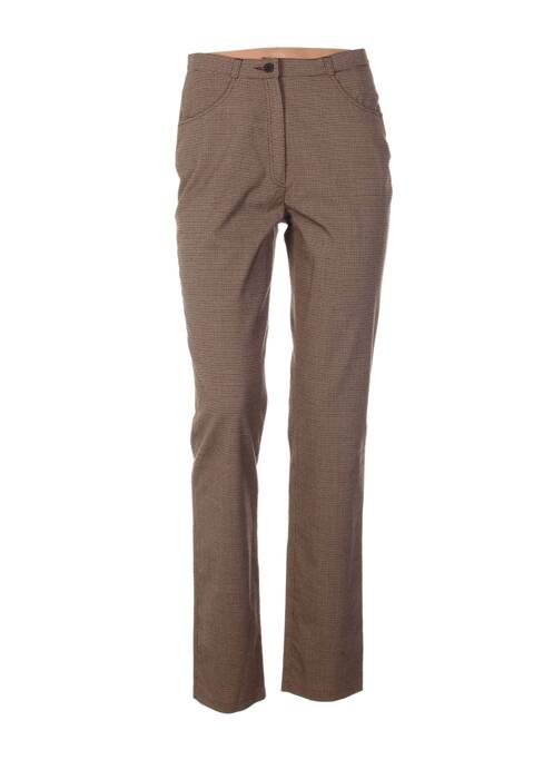 Pantalon marron QUATTRO pour femme