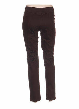Pantalon slim taille basse marron QUATTRO femme