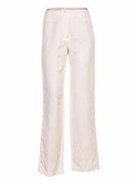 Pantalon taille basse taille basse beige QUATTRO femme