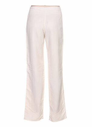 Pantalon taille basse taille basse beige QUATTRO femme
