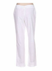 Pantalon 7/8 blanc QUATTRO pour femme seconde vue