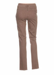 Pantalon marron QUATTRO pour femme seconde vue