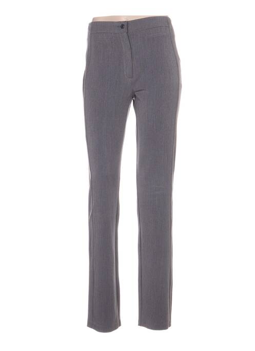 Pantalon gris QUATTRO pour femme