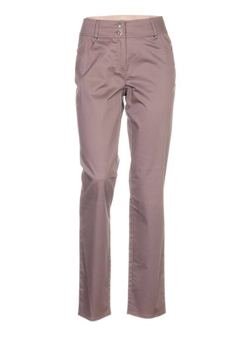 Pantalon marron QUATTRO pour femme
