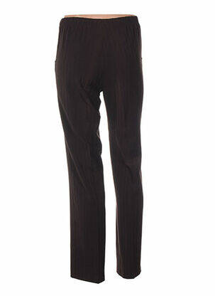 Pantalon coupe droite marron QUATTRO femme