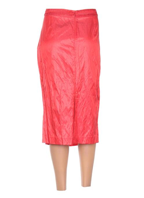 Jupe mi-longue rouge ADOLFO DOMINGUEZ pour femme