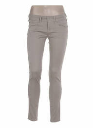 Pantalon slim taille basse taille basse gris COUTURIST femme