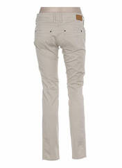 Pantalon droit beige COUTURIST pour femme seconde vue
