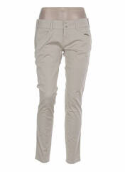 Pantalon slim beige COUTURIST pour femme seconde vue