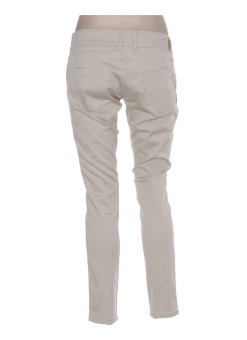 Pantalon slim beige COUTURIST pour femme