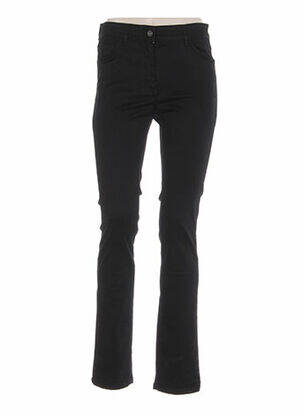 Pantalon slim stretch taille normale noir COUTURIST femme